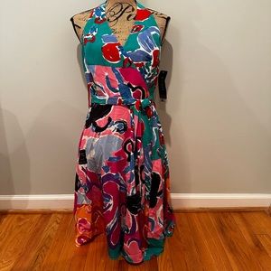Ralph Lauren 100% Silk Dress size 10